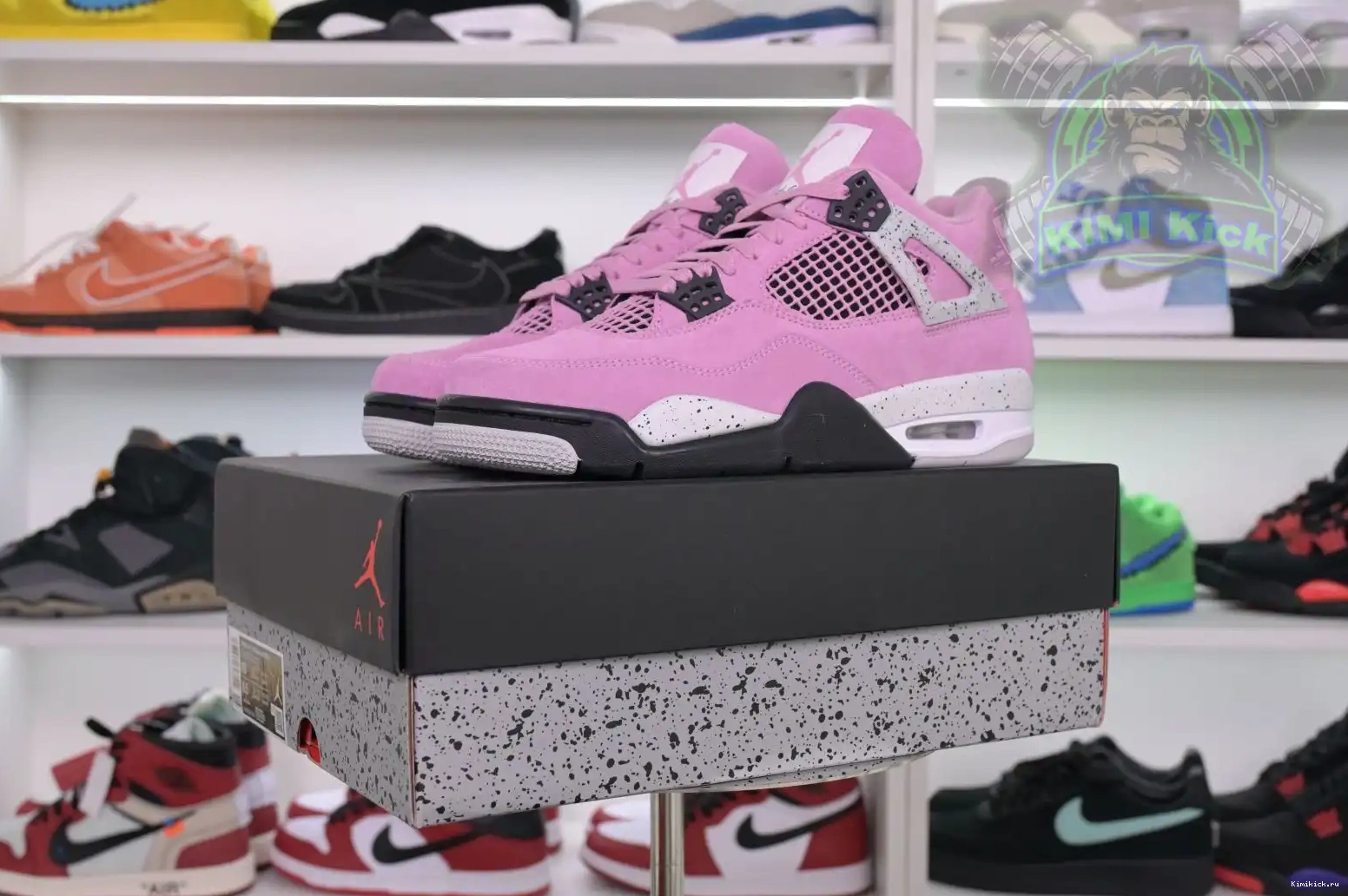 Jordan Air Kimikick Jordan 4“Orchid” 0515